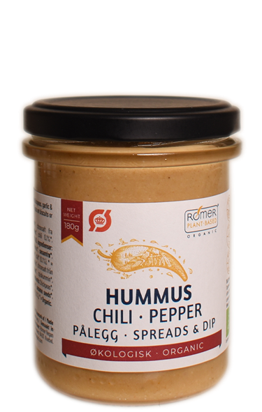 Hummus Chili 180g, Økologisk GLF VEG